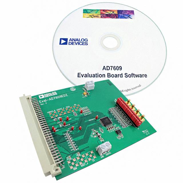 EVAL-AD7609EDZ Analog Devices Inc.  Cartes d'évaluation - Convertisseurs analogique-numérique (CAN)
